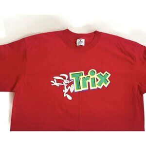 90s Vintage Classic Trix Rabbit Cereal Promo YAZBEK Size XL Tshirt 48” Y2K Silly